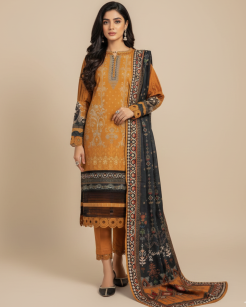 Mausummery Winter Khaddar Unstitched