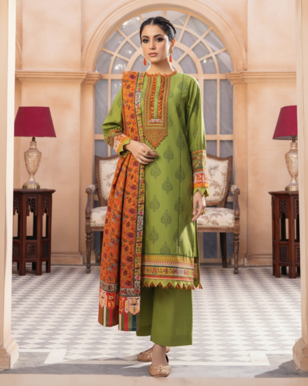 Mausummery Winter Khaddar Unstitched