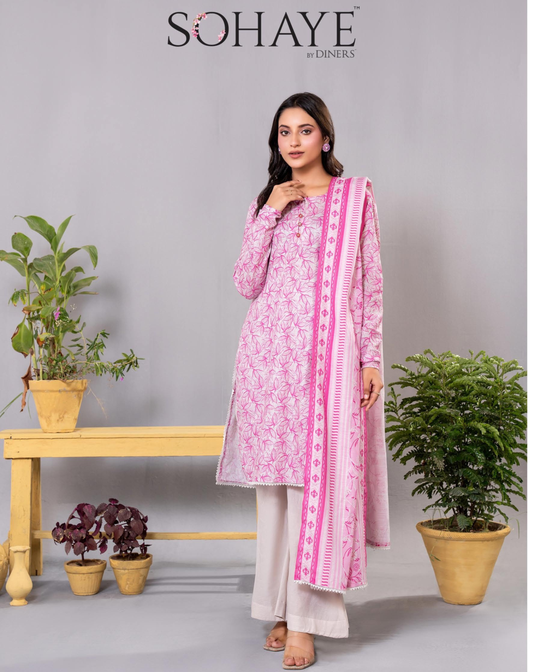 SOHAYE by Diners Premium Khaddar Unstitched