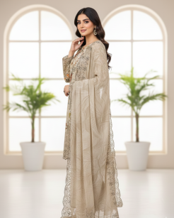 Rangon Digital Viscose 3 Piece Unstitched