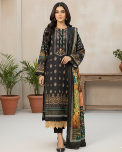 Mausummery Winter Khaddar Unstitched
