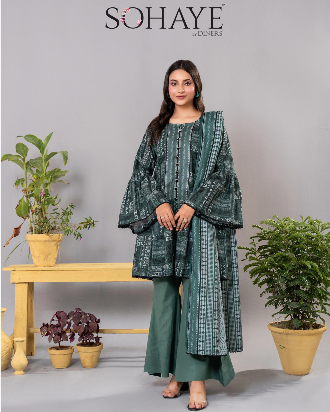 SOHAYE by Diners Premium Khaddar Unstitched