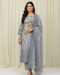 Rangon Digital Viscose 3 Piece Unstitched